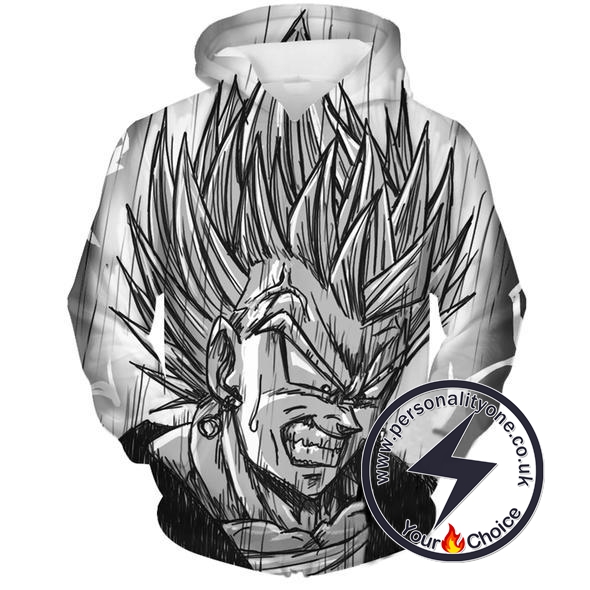 Dragon Ball Z - Super Saiyan Vegito 3D - Hoodies